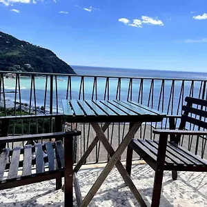 Hébergement de vacances Ocean View With Fast Wi-fi And Elevator To Town, Levanto